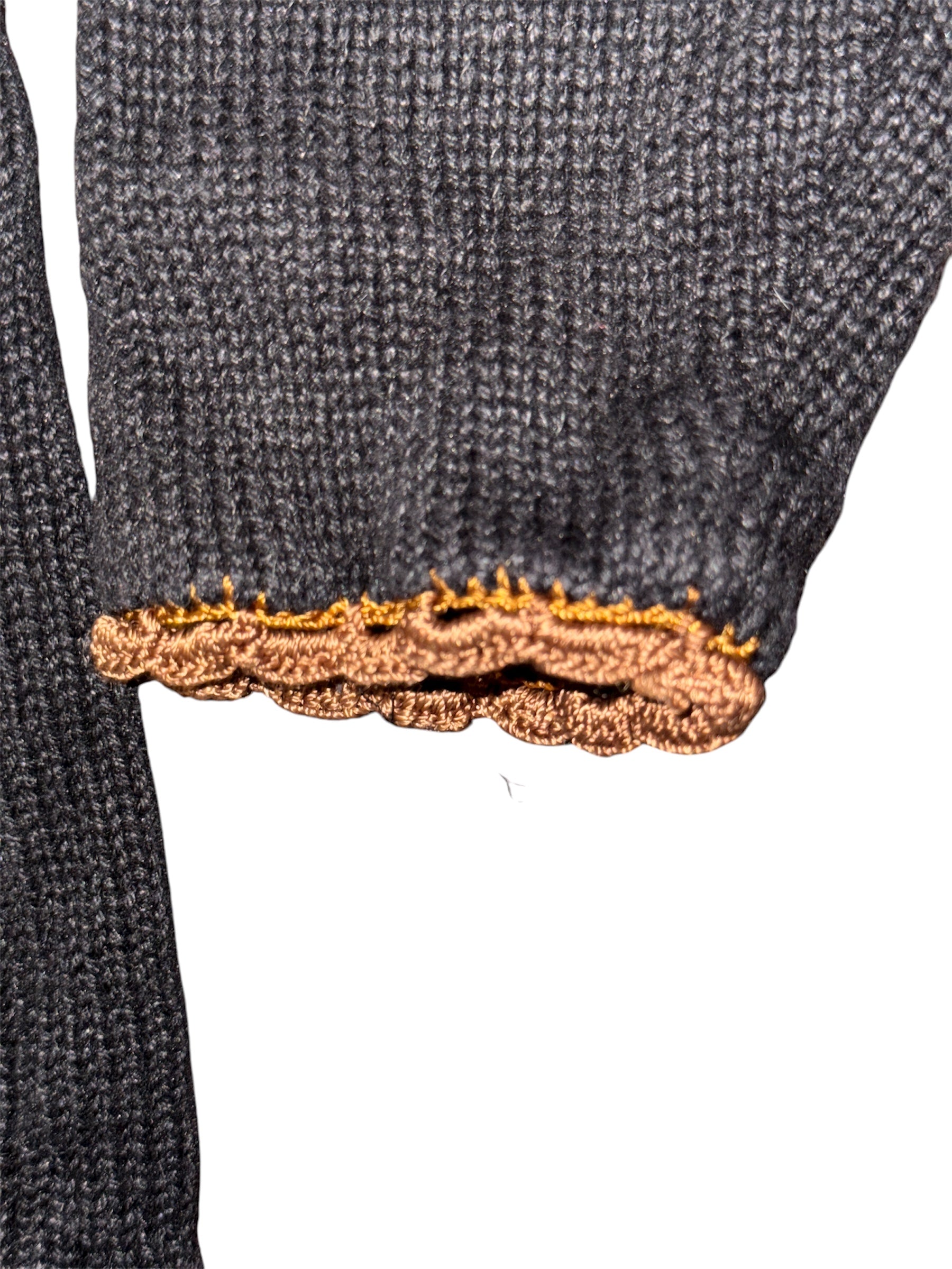 Vintage Victoria Harbour Beaded Purse Cardigan