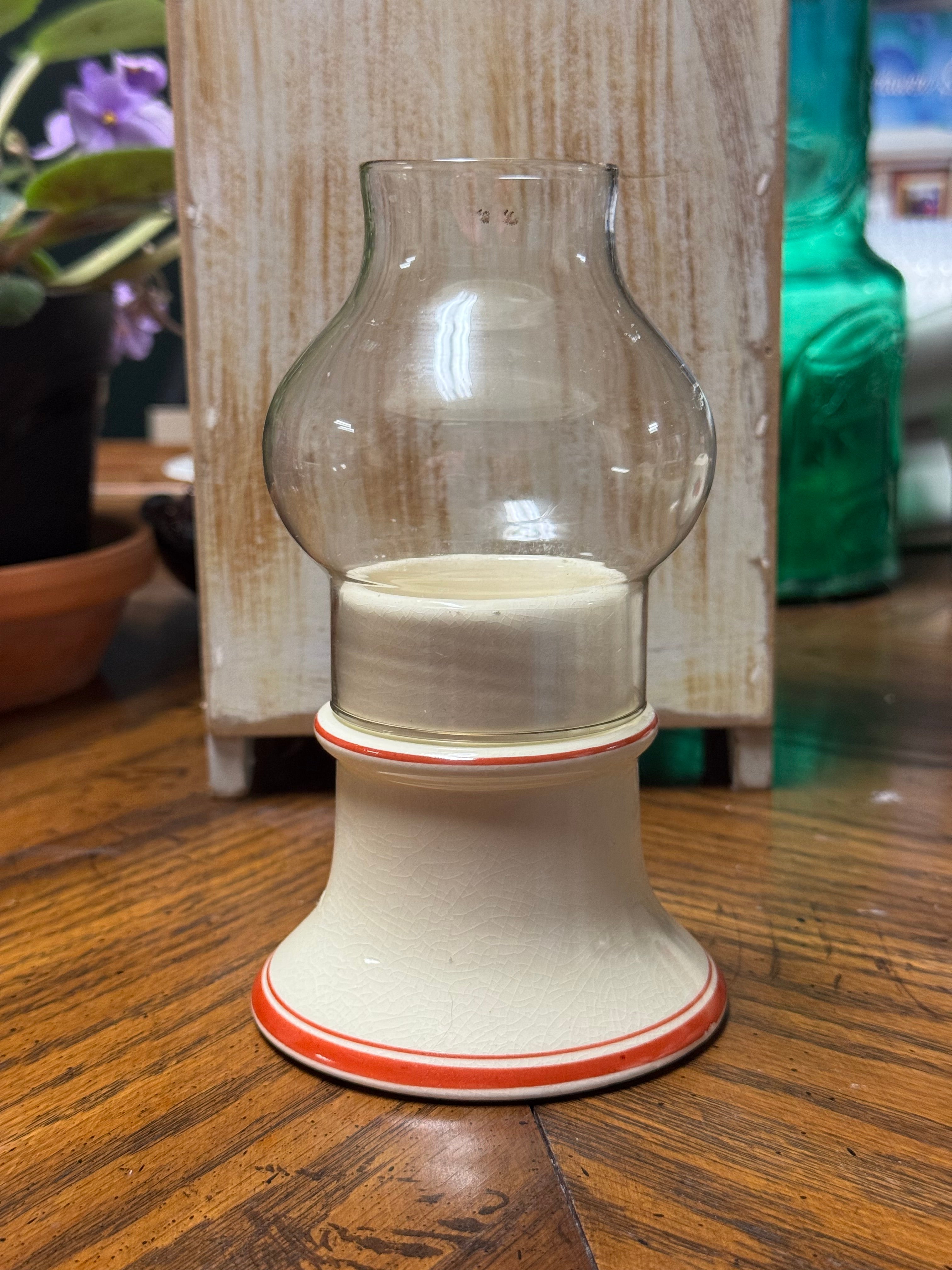 Vintage Westwood Heartland Heart Mini Candle Votive Tealight Lamp 1984