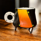 Vintage Rare hand painted Carnival Mug Set