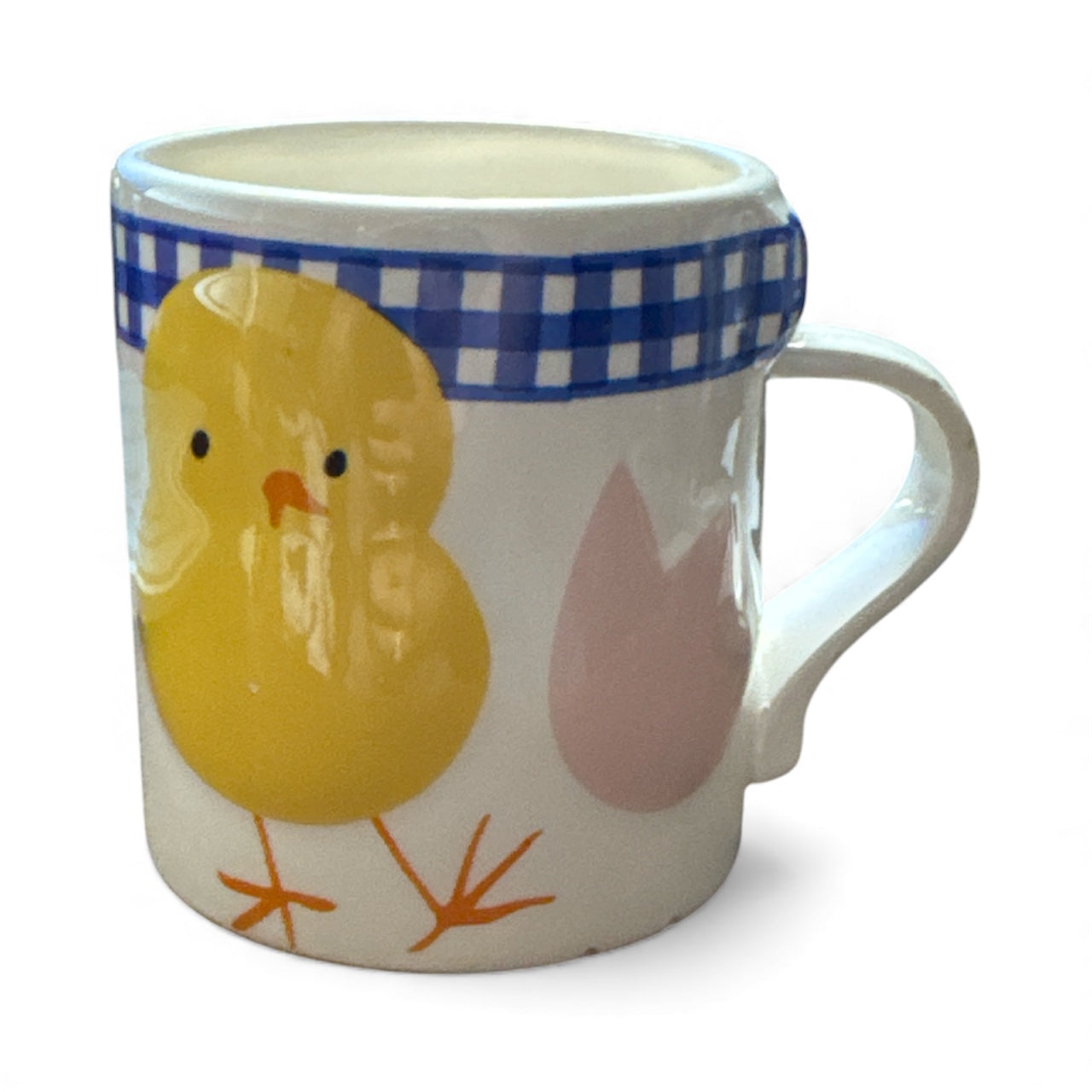 Vintage Avon Gallery Originals 1980’s Coffee Mug Gingham Baby Chick