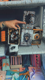 Handcrafted Sacred Time Witchy Folio