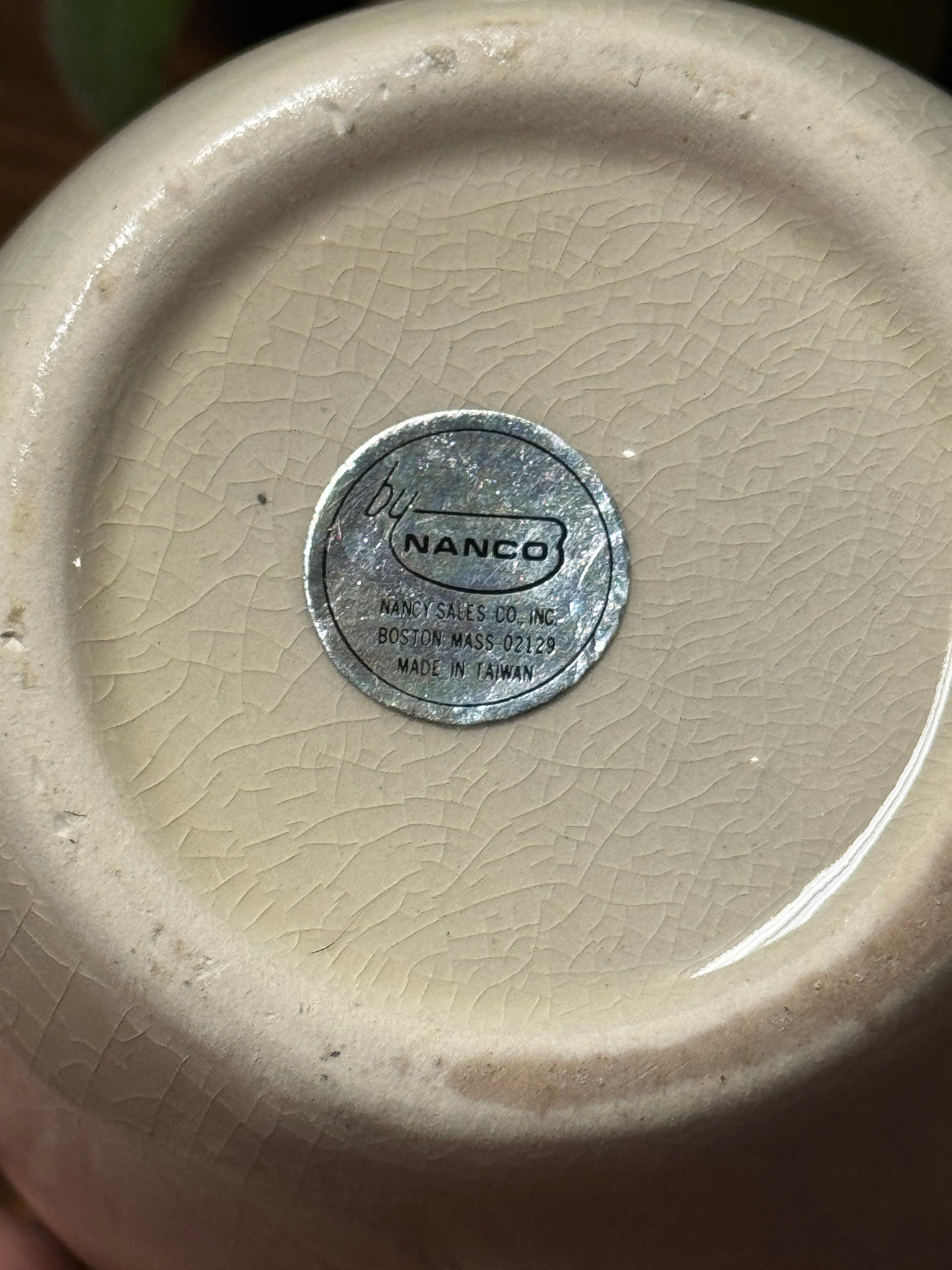 Vintage Boston Baked Beans Small Ceramic Jar
