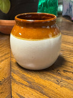 Vintage Boston Baked Beans Small Ceramic Jar