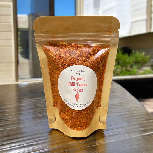 Organic Chili Pepper Flakes (2oz)