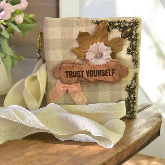 Handcrafted Trust Yourself Journal