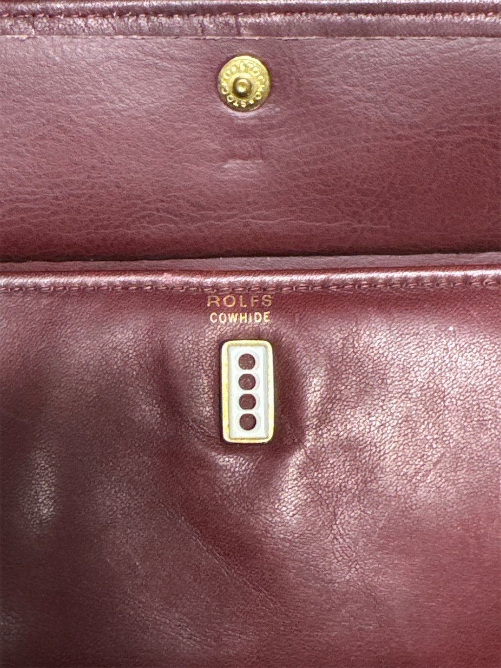 ROLFS Vintage 1980’s Genuine Leather Wallet