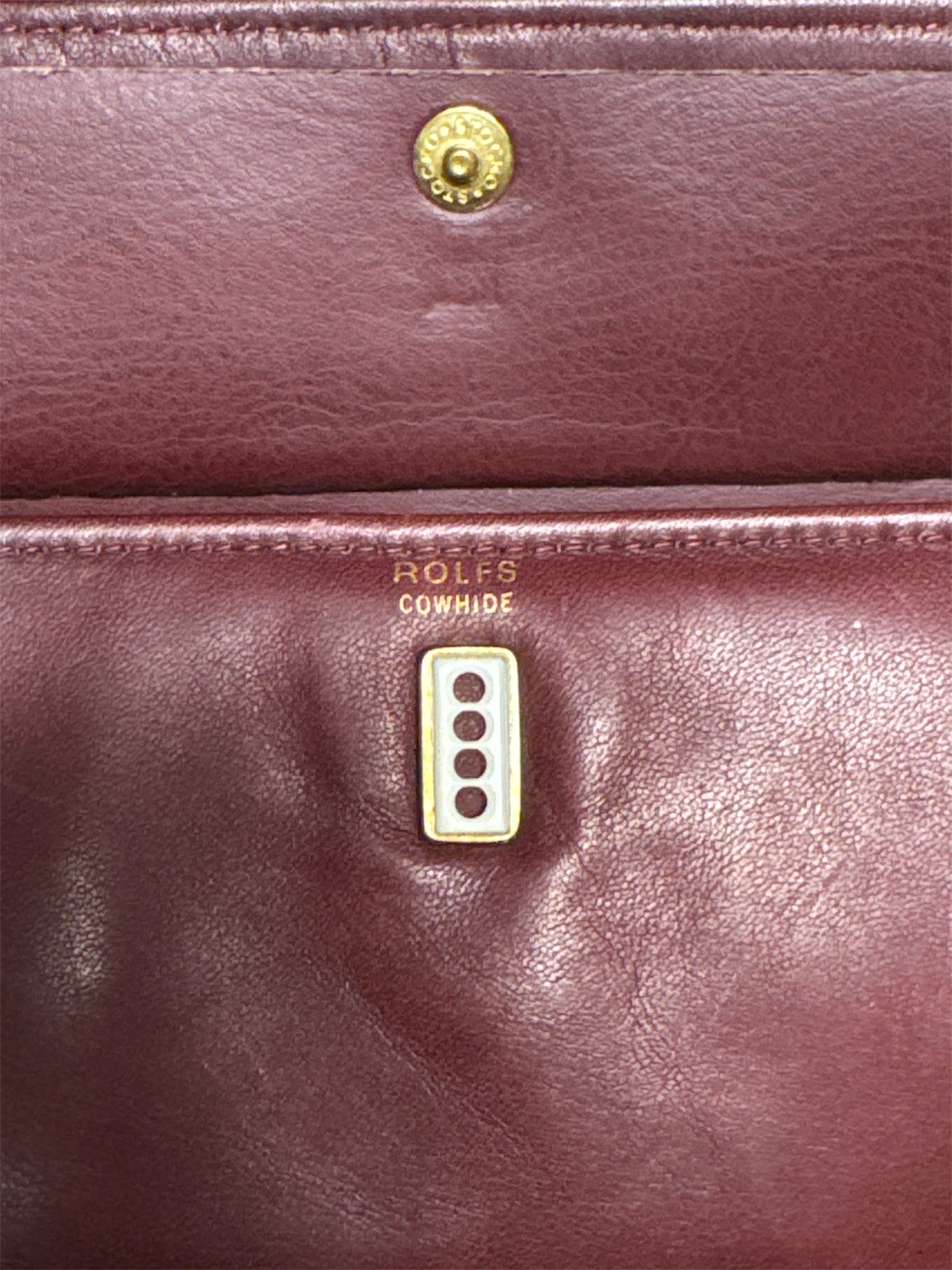 ROLFS Vintage 1980’s Genuine Leather Wallet
