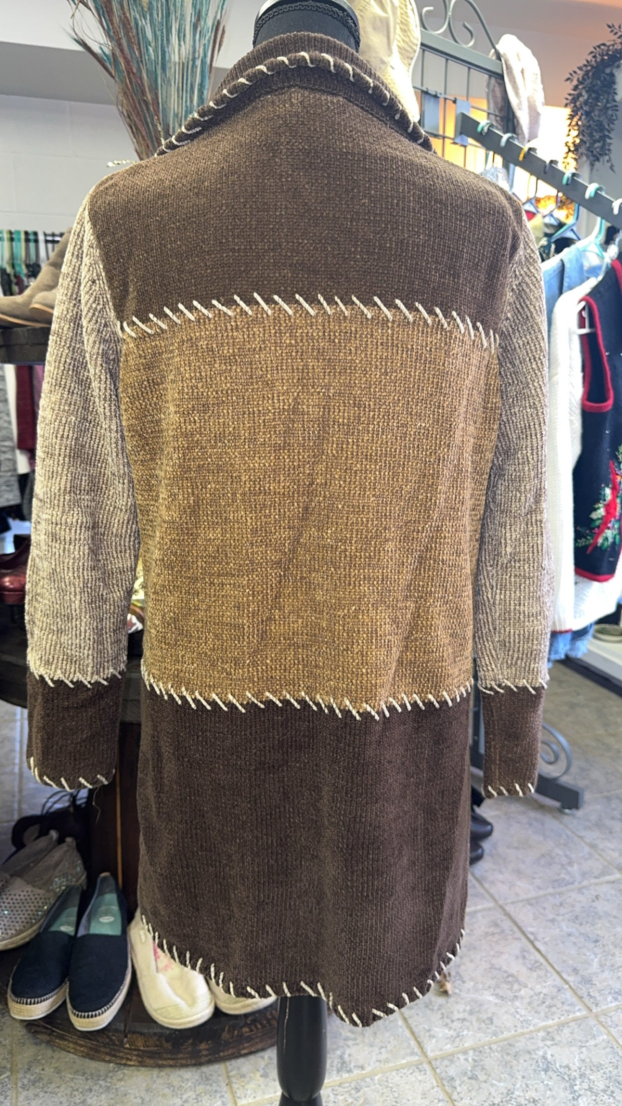 Vintage Carolina Colours Cardigan Size Small