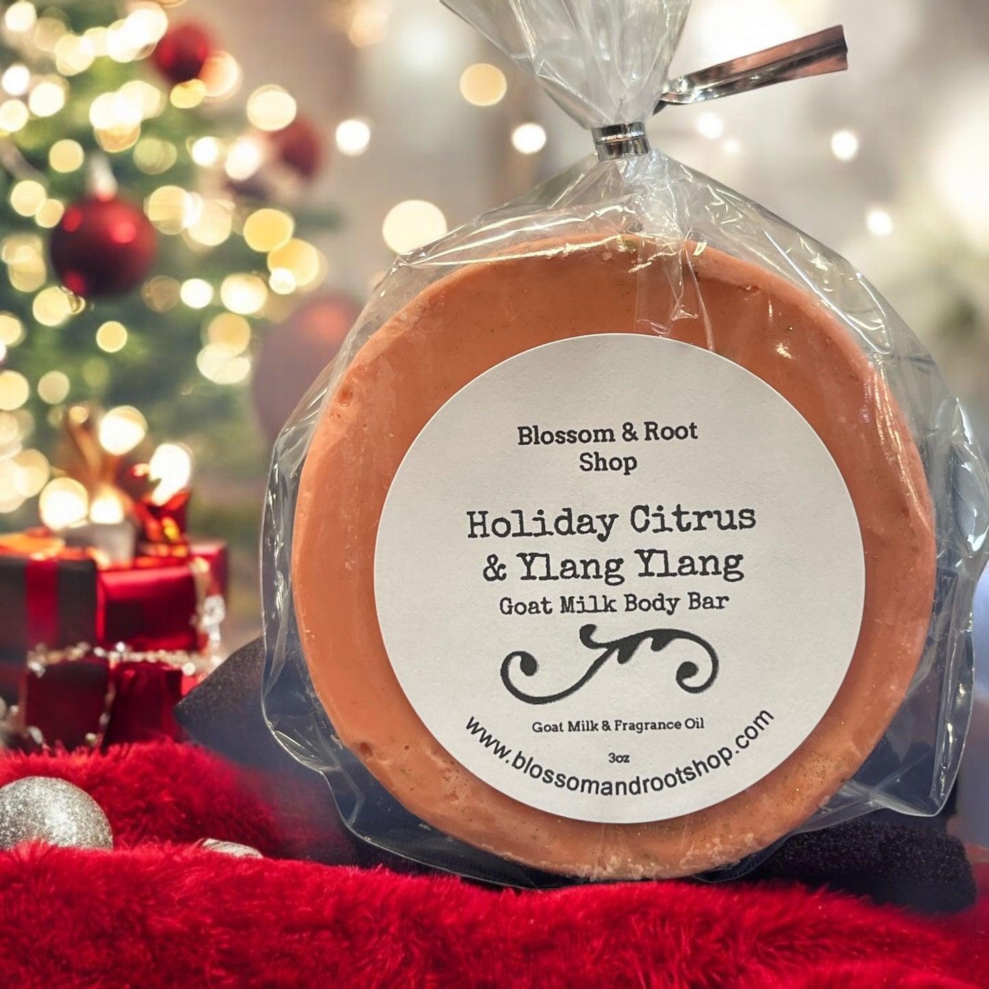 Holiday Citrus & Ylang Ylang Body Bar