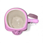 Sunday Morning Ceramics Pink Skull Mug