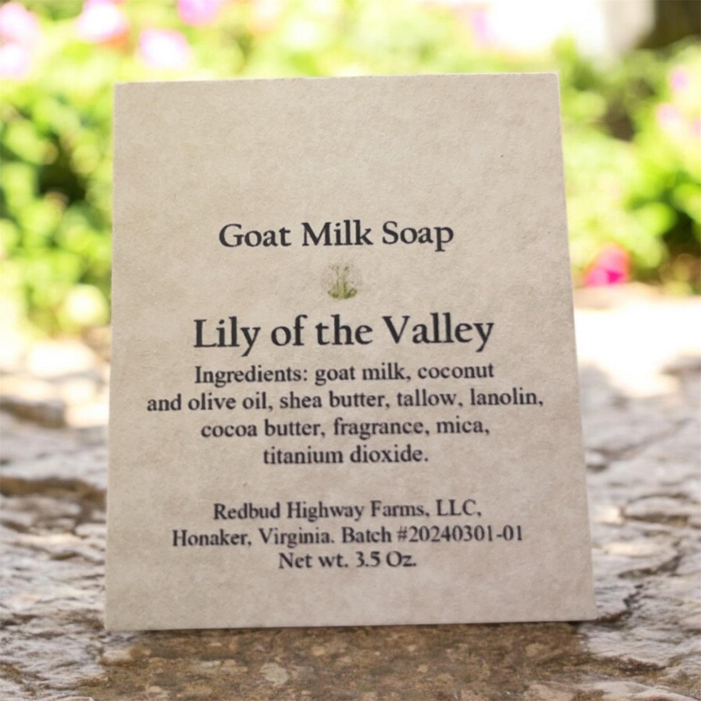 Lily of the Valley Bath Bar