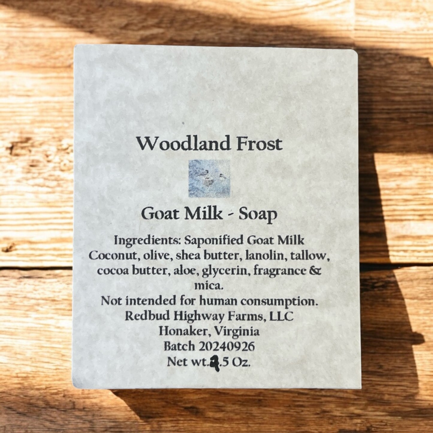 Woodland Frost Body Bar