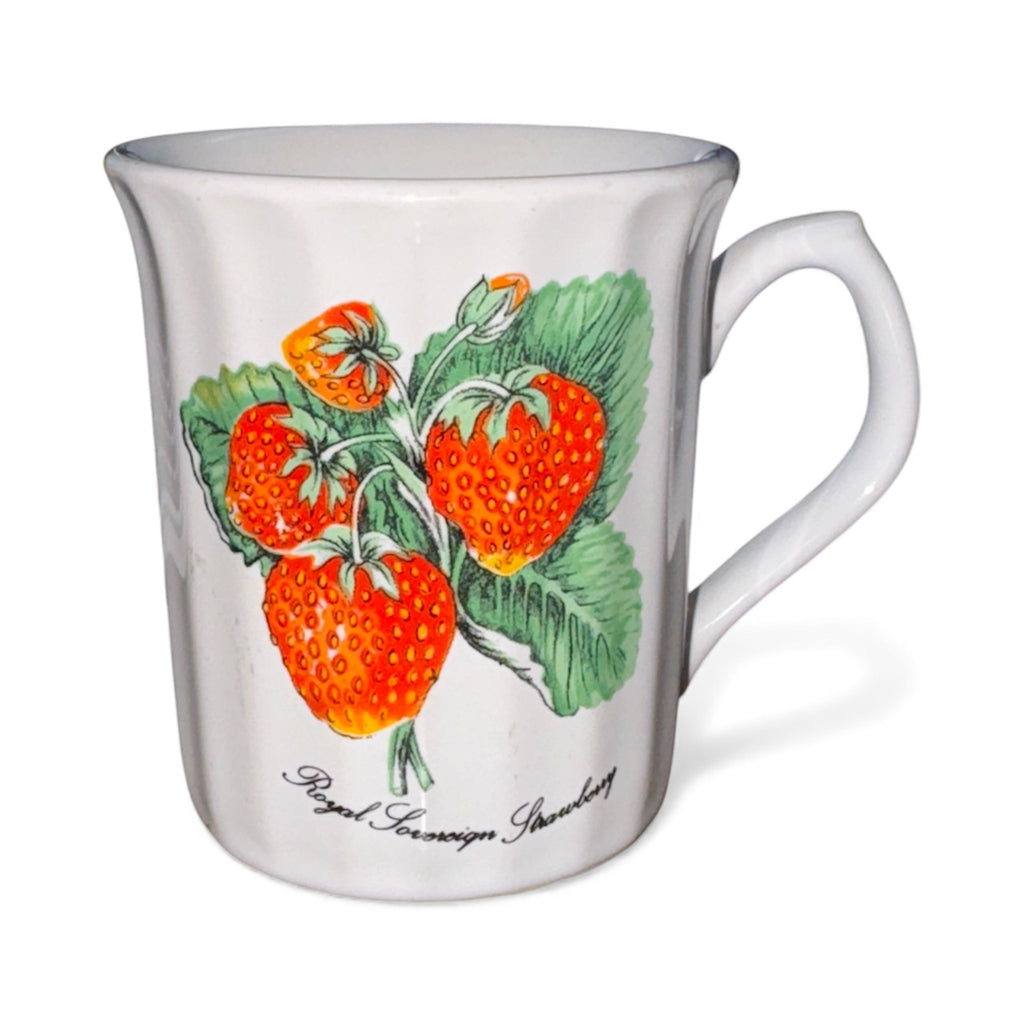 Vintage Royal Sovereign Strawberry Coffee Mug