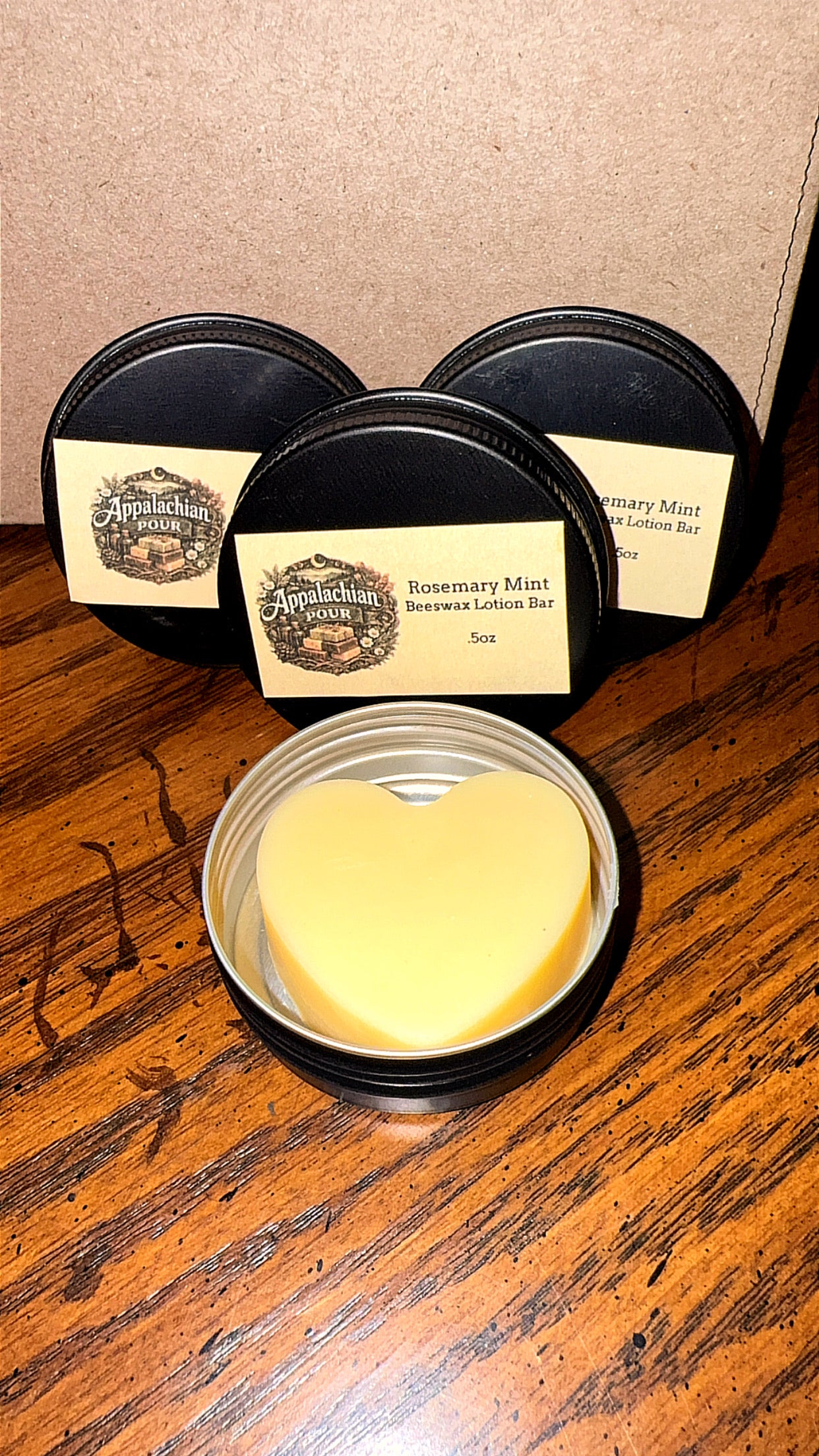 Rosemary Mint Beeswax Lotion Bar
