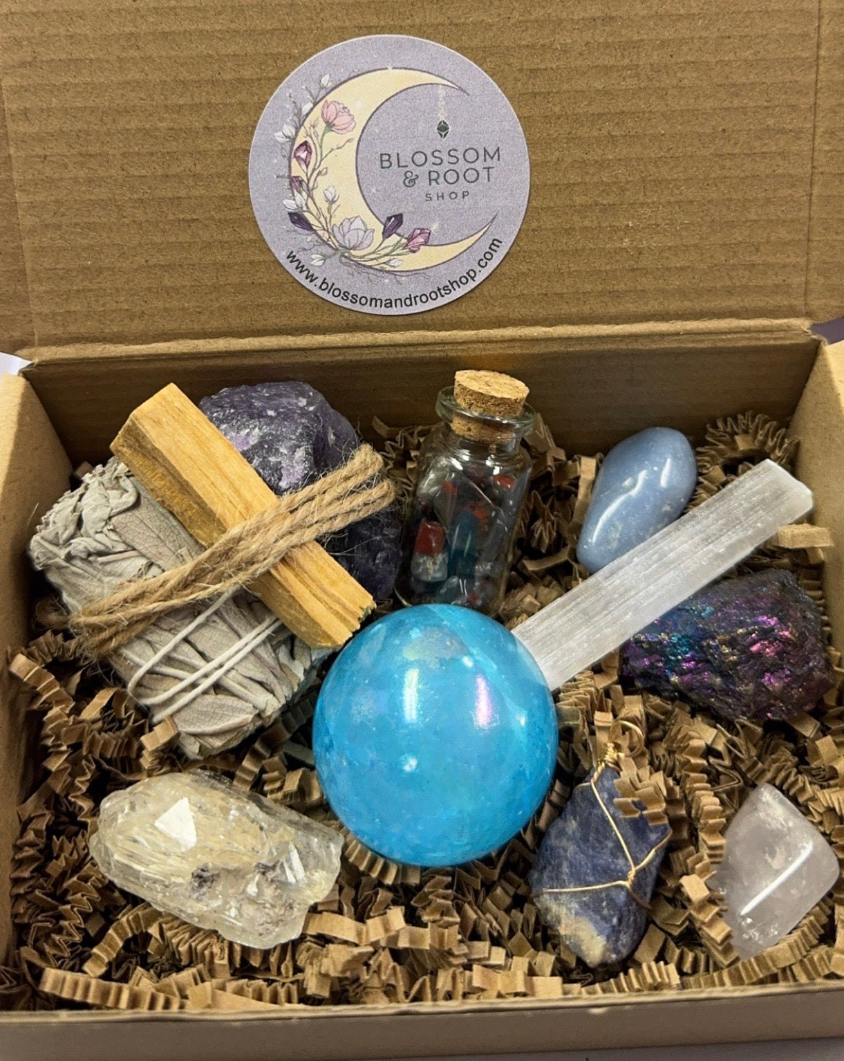 Intuitively Chosen Zodiac Crystal Box