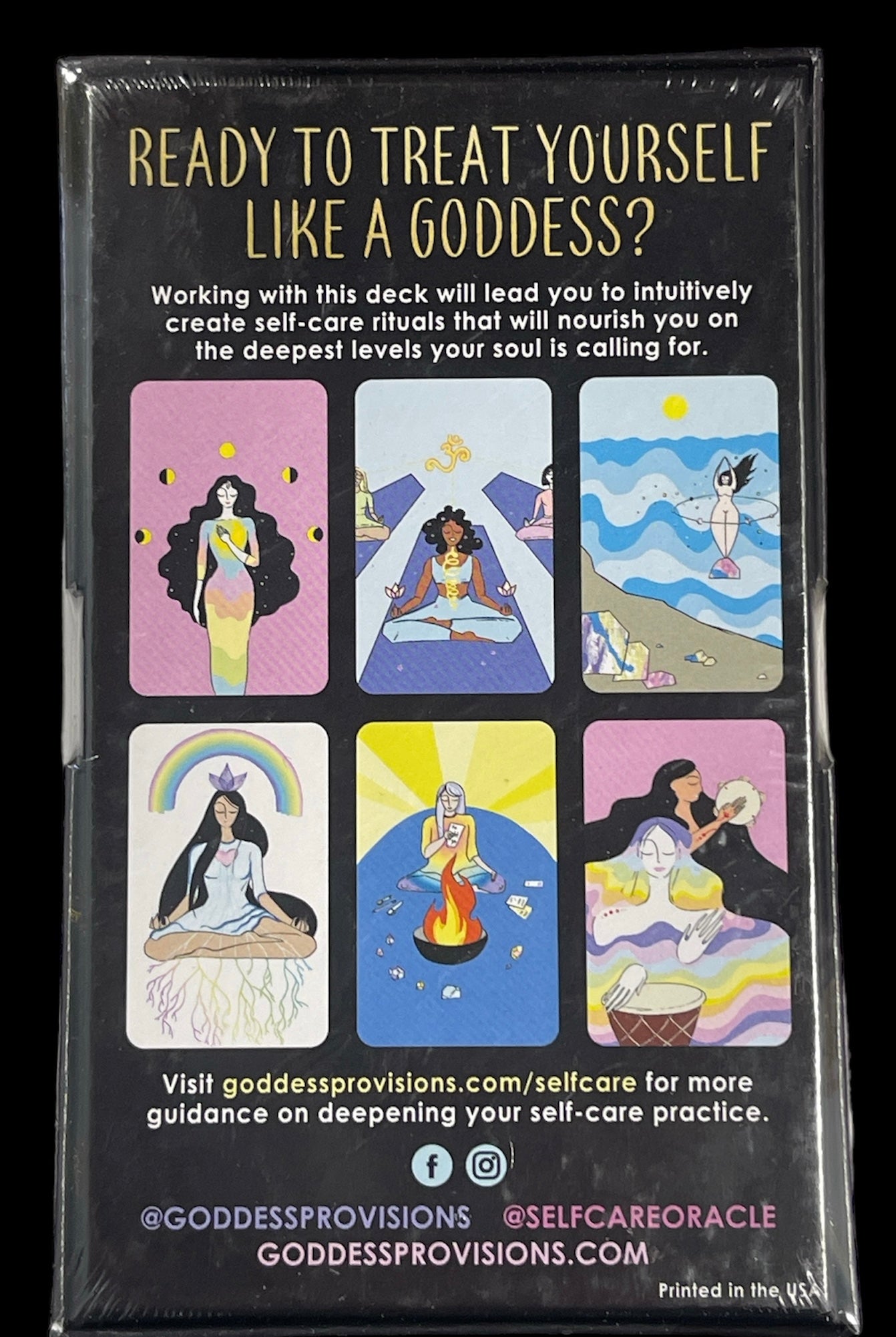 Sacred Self-Care Rituals Oracle Deck