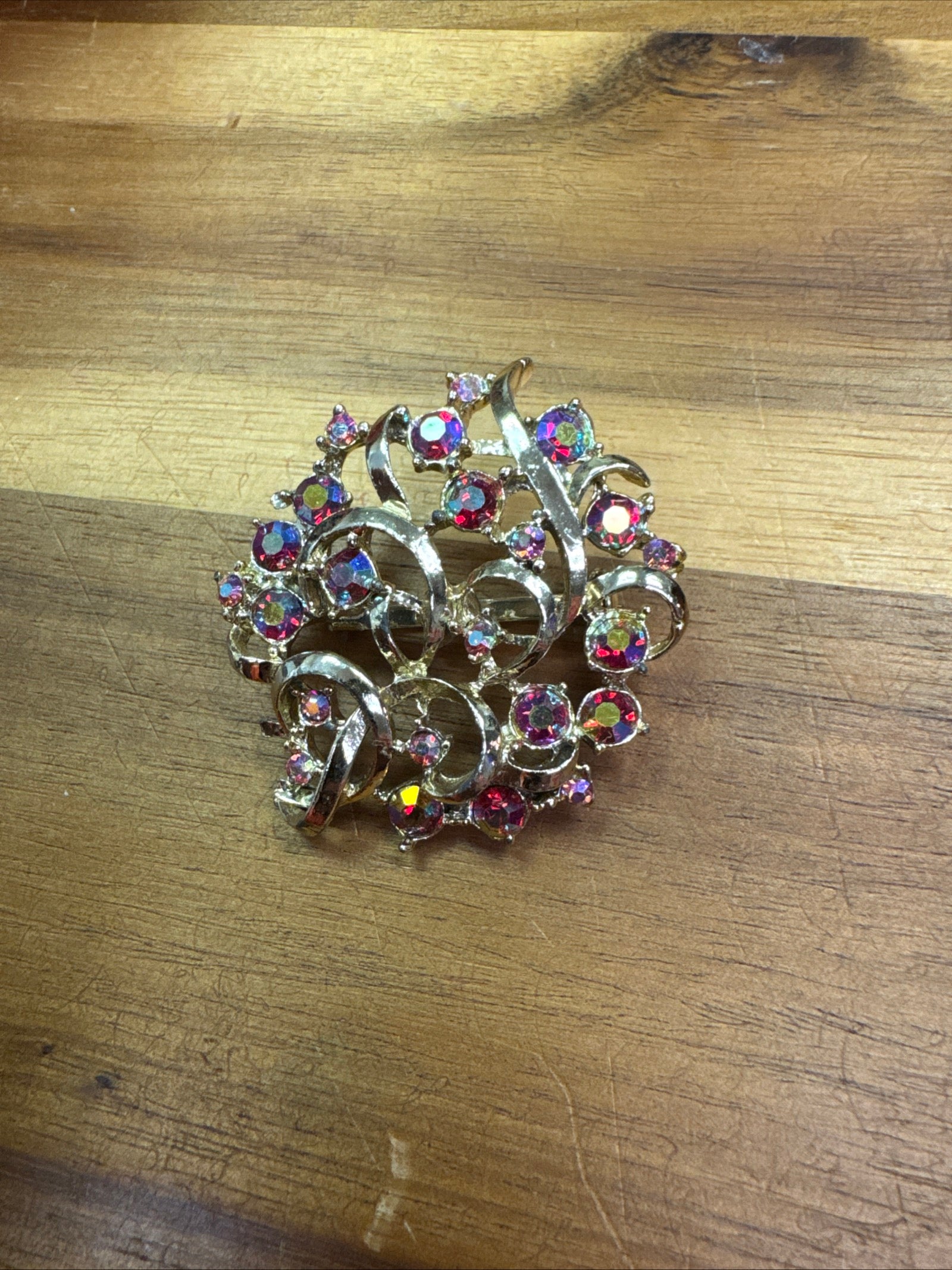 Vintage Aurora Lights Brooch