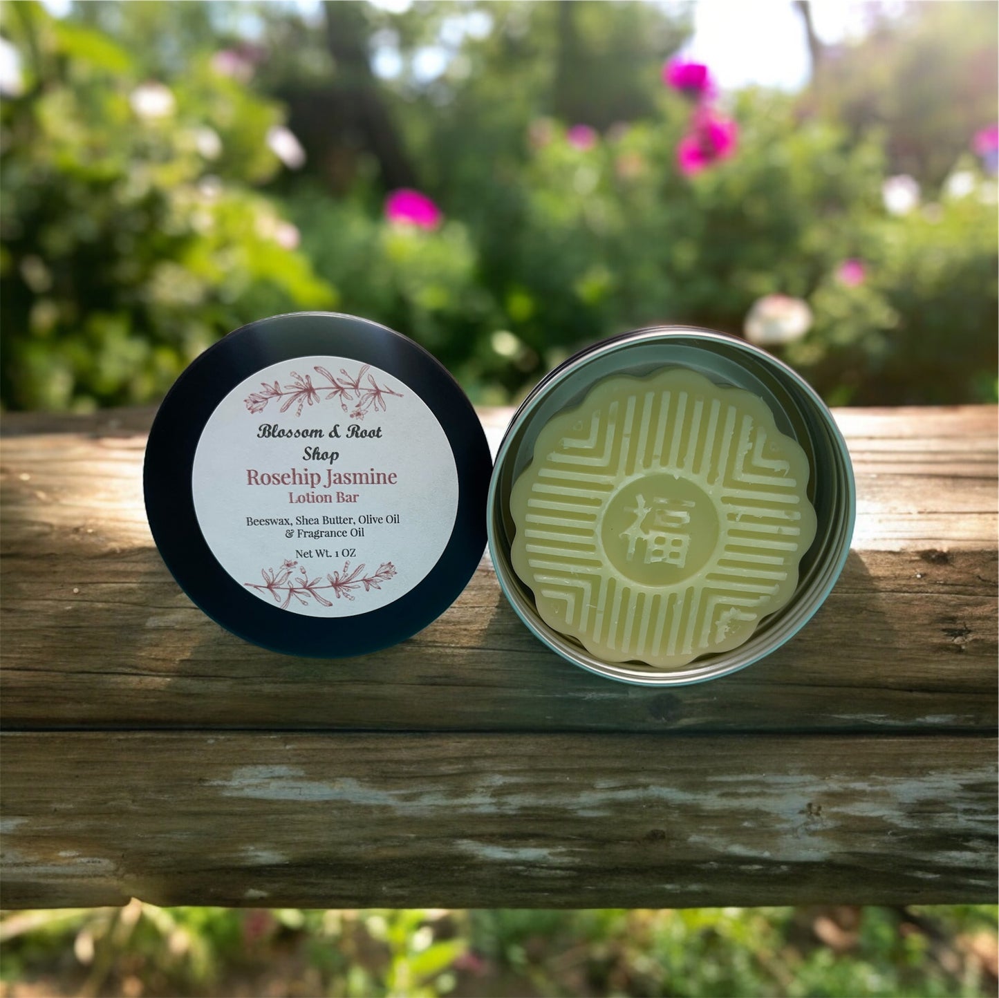 Rosehip Jasmine Lotion Bar