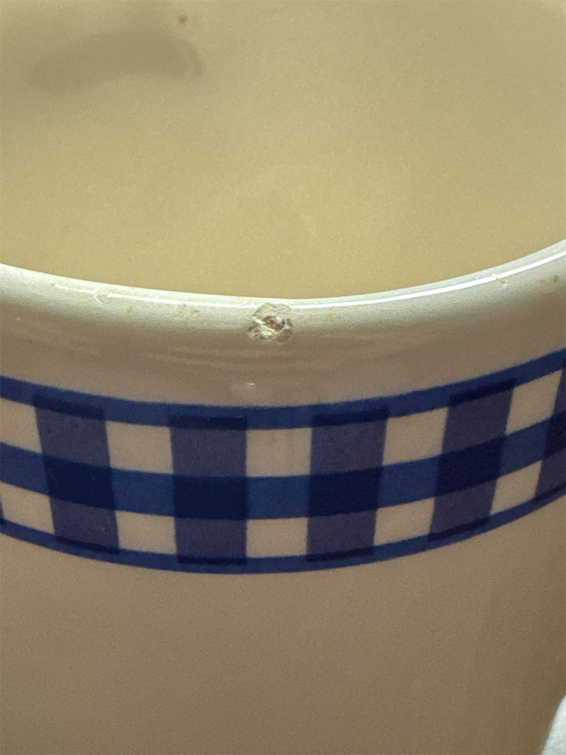 Vintage Avon Gallery Originals 1980’s Coffee Mug Gingham Baby Chick