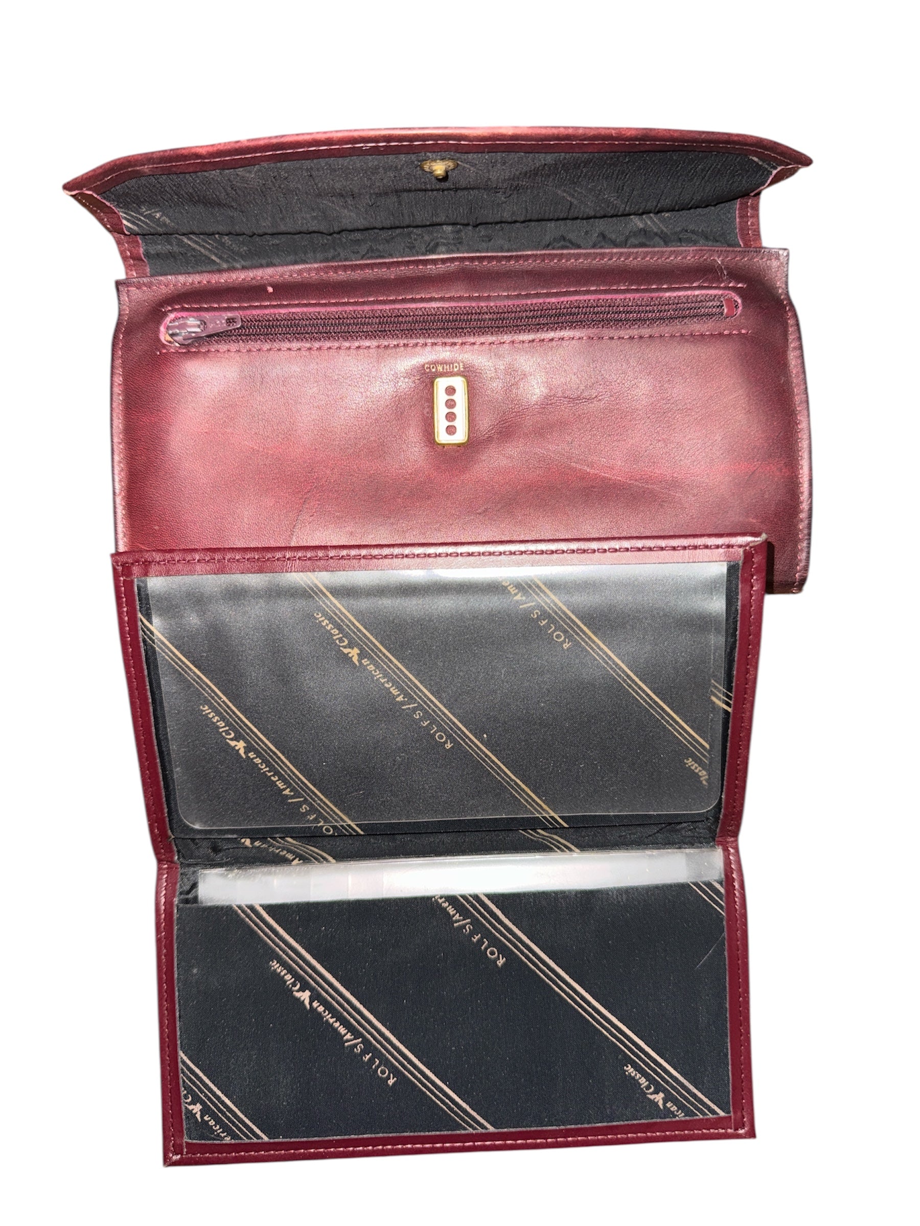 Rolfs Vintage Wallet American Classic 1980’s Genuine Leather