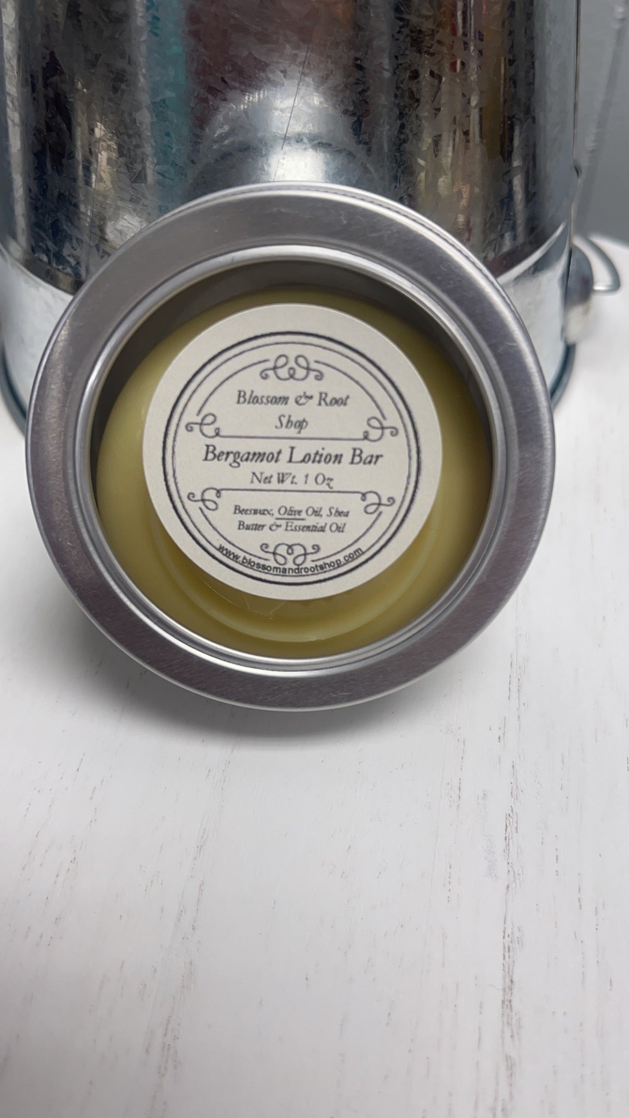 Bergamot Lotion Bar 1oz