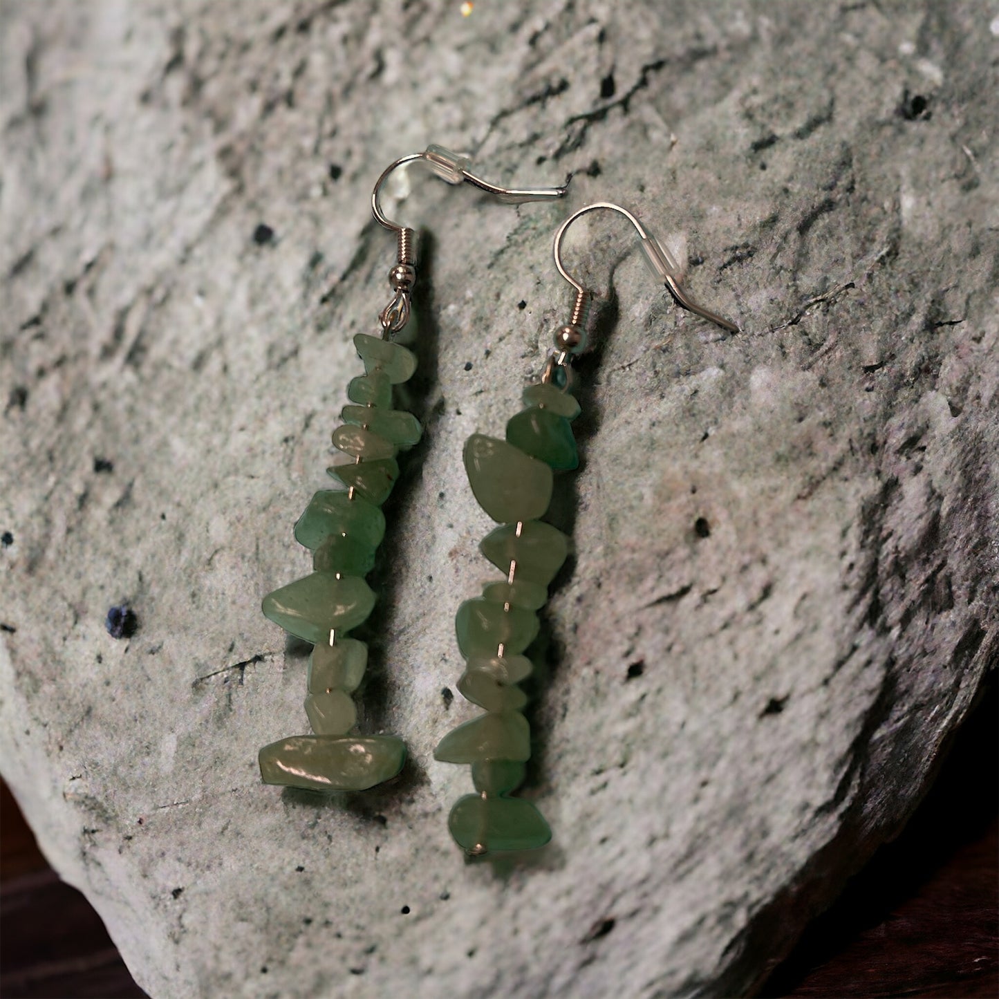 Serpentine Crystal Earrings