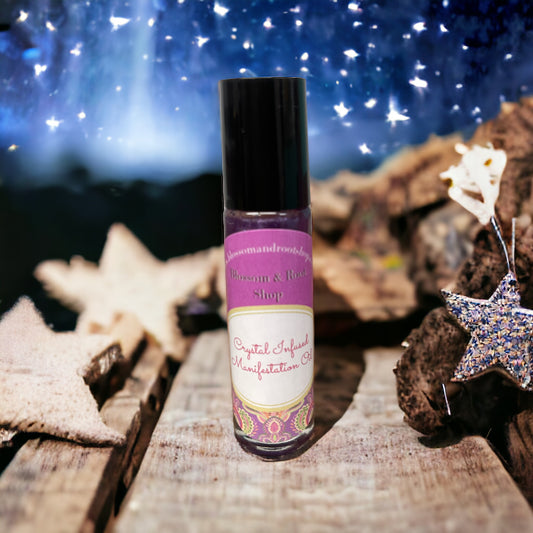 Crystal Infused Manifestation Oil