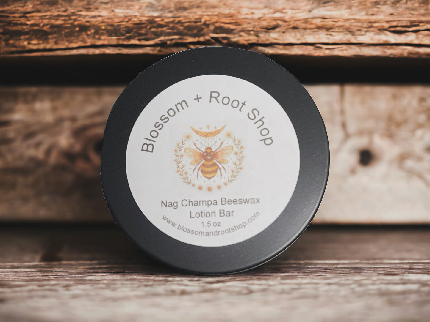 Nag Champa Beeswax Lotion Bar 1oz