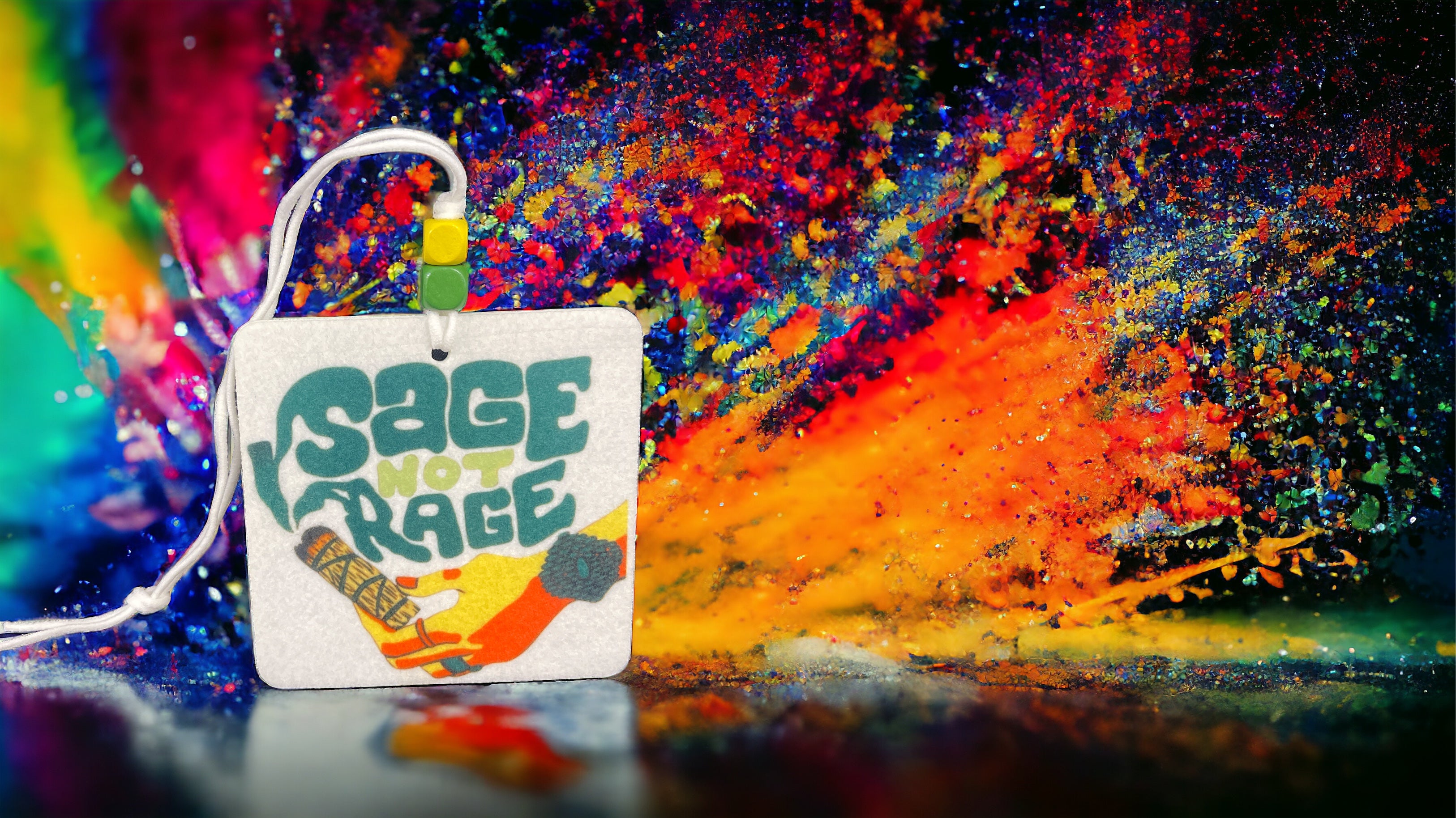 Sage Not Rage Dangle – Blossom & Root Shop