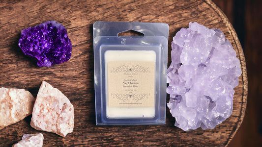 Amethyst Infused Nag Champa Intention Melts