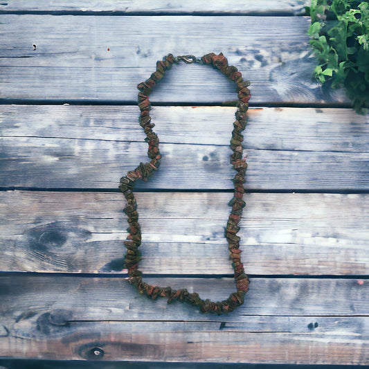 Unakite Choker