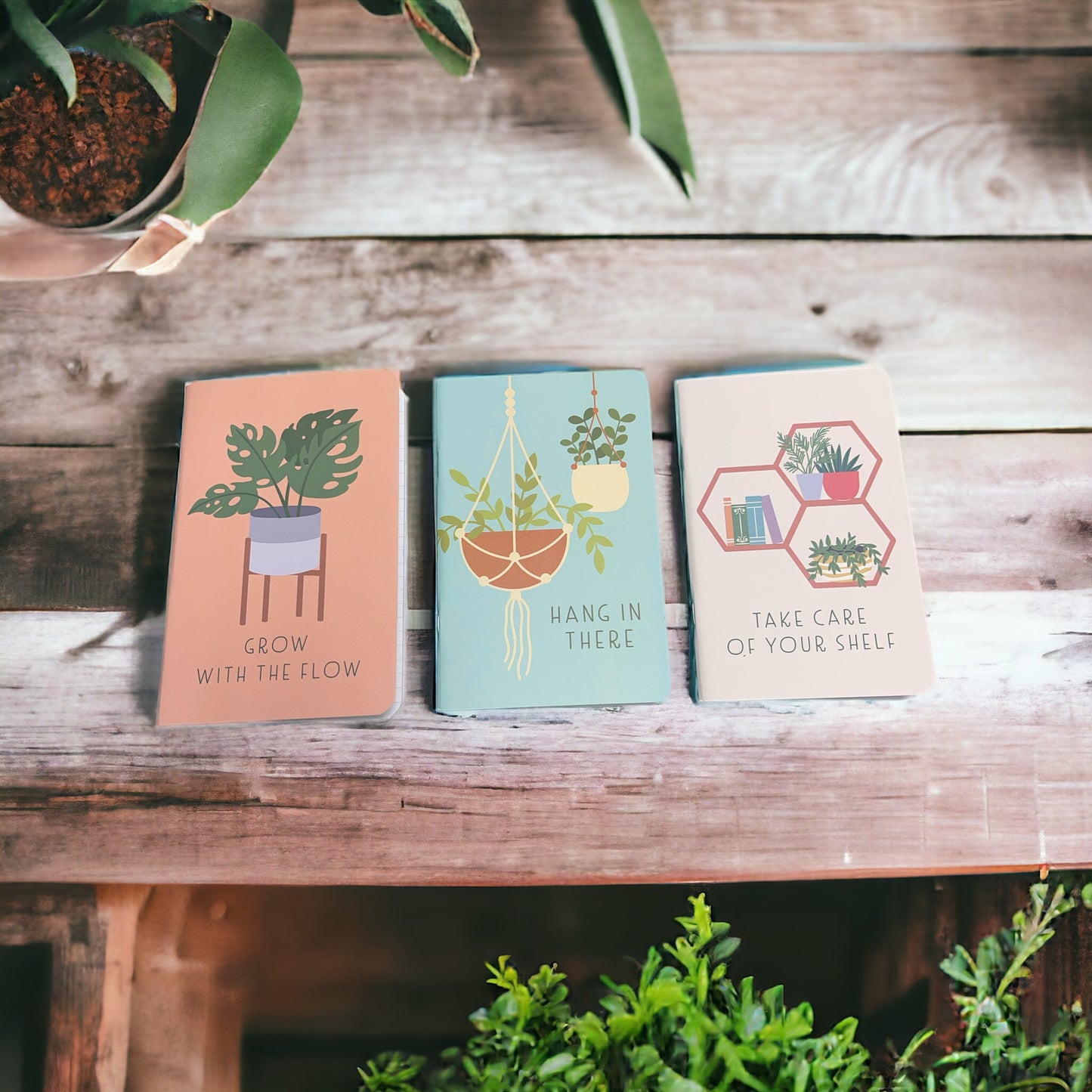 Grow With The Flow Mini Notepad Set